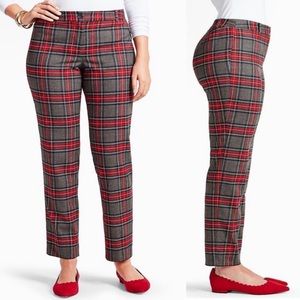 Talbots | Tartan Plaid Wool Blend Pants